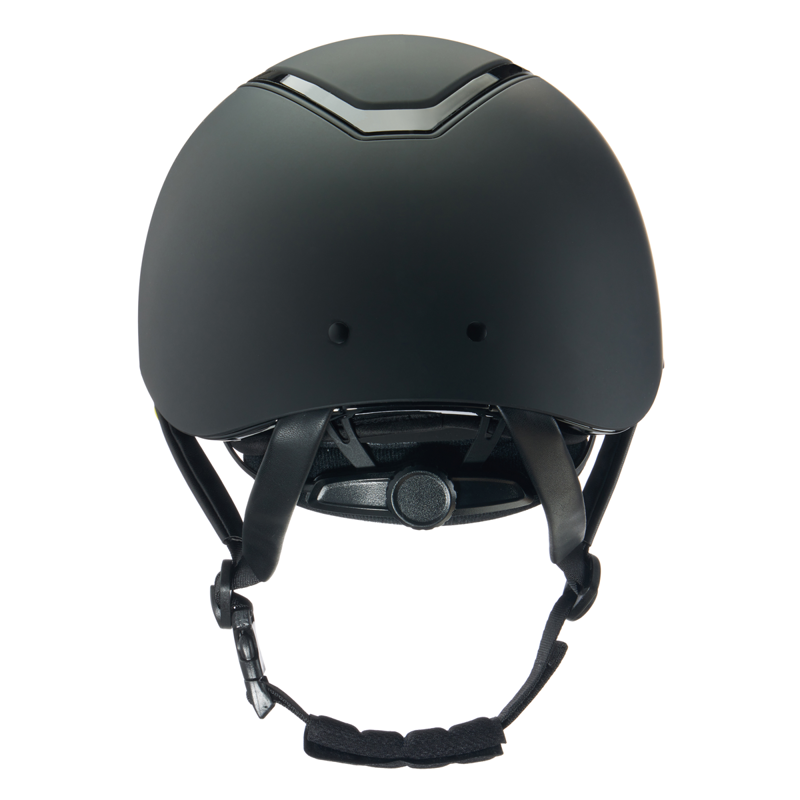 EQX by Charles Owen Kylo Riding Hat with MIPS - Black Matte/Black Gloss-2